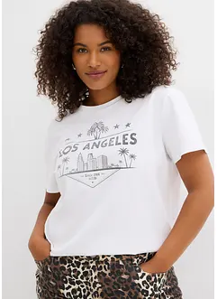 Kort T-skjorte av jersey, bonprix
