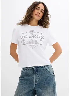 Kort T-skjorte av jersey, bonprix
