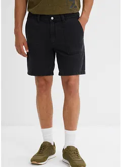 Shorts i twill av 100% bomull, Loose Fit, bonprix