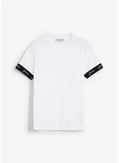 T-skjorte i ren økologisk bomull, Slim Fit, bonprix