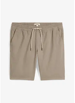 Pull on-bermudashorts i 100% bomull, Regular Fit, bonprix