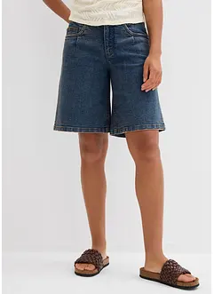 Bermudashorts i denim Mid Waist, bonprix