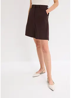 Bermudashorts med innsnitt, bonprix