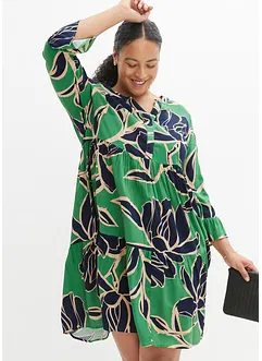 Tunikakjole i lett viskose, bonprix