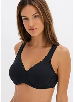 Minimizer T-skjorte-BH med spiler og økologisk bomull (2-pack), bonprix