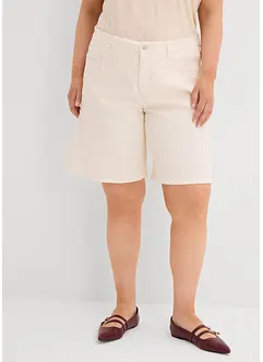 Bermudashorts i denim Mid Waist, bonprix