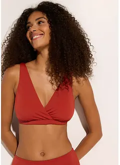 Bustier-bikinioverdel med V-utringning, bonprix