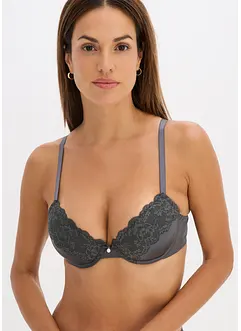 Padded-BH med glanseffekt, bonprix