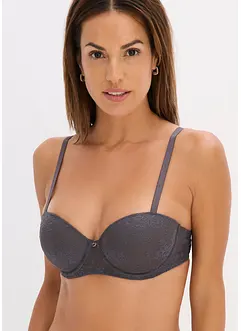 Balconette-BH (2-pack) med delikat blonde, bonprix
