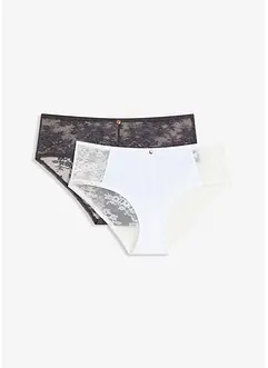 Panty med blonde (2-pack), bonprix