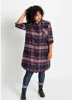 Skjortekjole i 100% bomull, bonprix