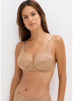 Bøyle-BH med glanseffekt (2-pack), bonprix