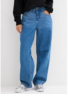 Barrel-jeans Mid Waist, bonprix