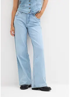 Loose Fit Straight-jeans Mid Waist, bonprix