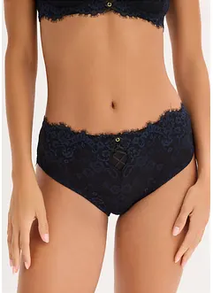 Truse med høy midje i delikat blondemateriale, bonprix