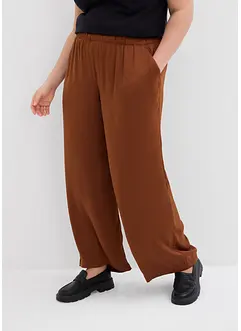 Lett, vid bukse av stukturert materiale, bonprix