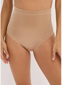 Shape-stringtruse i materiale med glans, lett formende (2-pack), bonprix