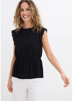 Topp med hullmønster, bonprix