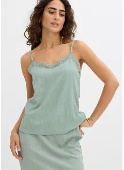 Singlet av lett krepp, bonprix