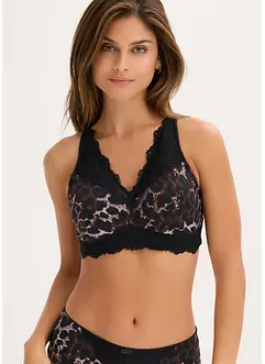 Minimizer-bralette med nydelige blonder, bonprix