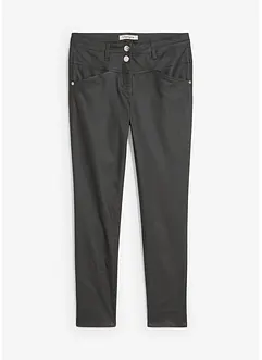 Stretchbukse med glanseffekt, bonprix