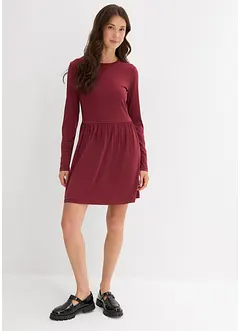 Utsvingt trikotkjole, bonprix