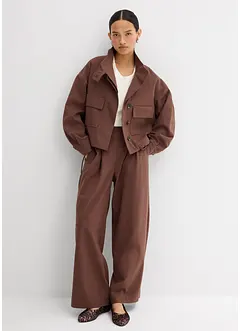 Bukse i viskosemiks med praktiske detaljer, bonprix