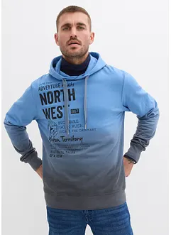 Hettegenser i 100% bomull, bonprix