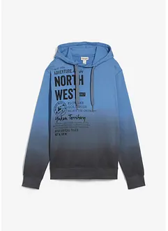 Hettegenser i 100% bomull, bonprix