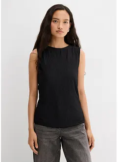 Crinkle topp, bonprix