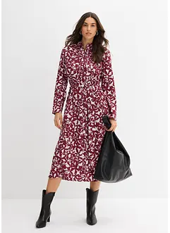 Skjortekjole i lett viskose, bonprix