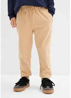 Joggebukse i 100% økologisk bomull (2-pack), bonprix