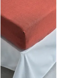 Forseggjort stretchlaken i lin, bonprix