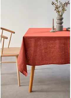 Forseggjort overkast i lin, bonprix