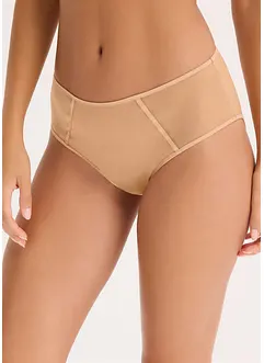 Truse med høy midje og skimrende materiale, bonprix