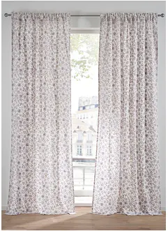 Gardin av økologisk bomull (1-pack), bonprix