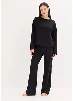 Loungewear-kosedress i myk bomull, oversized, bonprix