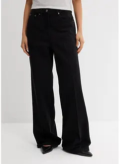 Twillbukse i 100% bomull med legg, bonprix