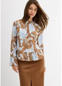 Trikotbluse i myk modalmiks, bonprix