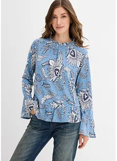 Trikotbluse i myk modalmiks, bonprix