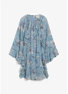 Tunikakjole av strukturert chiffon, bonprix