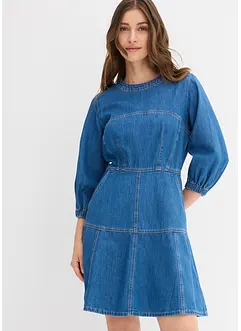 Denimkjole i 100% bomull, bonprix
