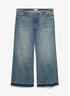 Wide leg-jeans, Mid Waist, bonprix
