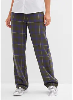 Flanellbukse i 100% økologisk bomull, bonprix