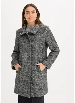 Ledig, kort kåpe i ull-stil, bonprix