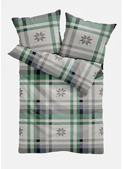 Sengesett med rutemønster, bonprix