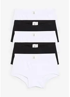 Panty med myk økologisk bomull (5-pack), bonprix