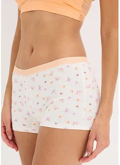 Boxershorts til dame (4-pack) med behagelig bomull, bonprix