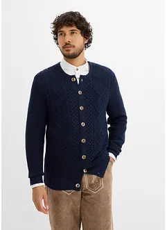 Strikkejakke i tradisjonell stil, bonprix