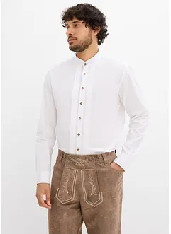 Skjorte i tradisjonell stil av ren bomull, bonprix